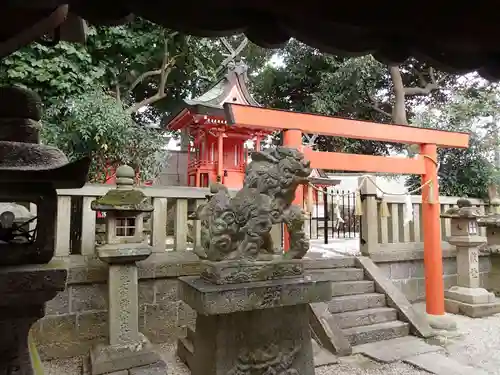 和爾坐赤阪比古神社の鳥居