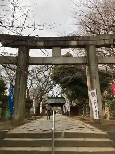 上野東照宮の鳥居