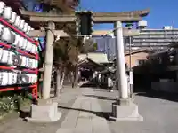 富賀岡八幡宮の鳥居