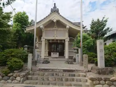 諏訪社の本殿・本堂