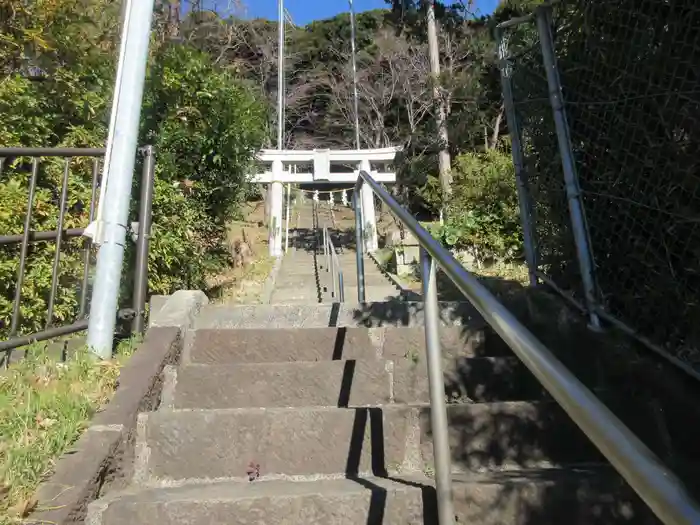 森浅間神社の鳥居