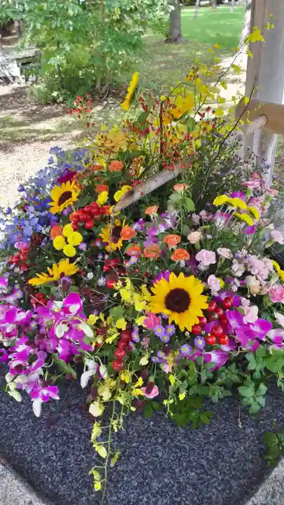 当別神社の手水舎