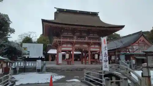 津島神社の山門・神門