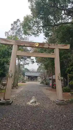 玉鉾神社の鳥居