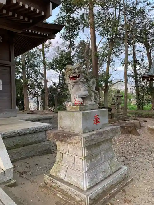 有吉日枝神社の狛犬