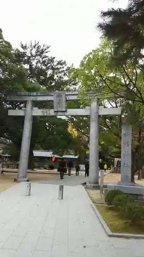 松陰神社の鳥居