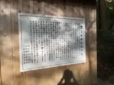 立岩神社の歴史