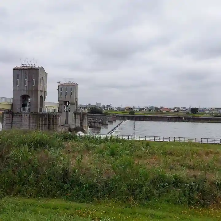 船島稲荷大明神の周辺