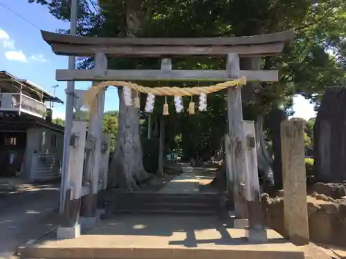 天地神社の鳥居