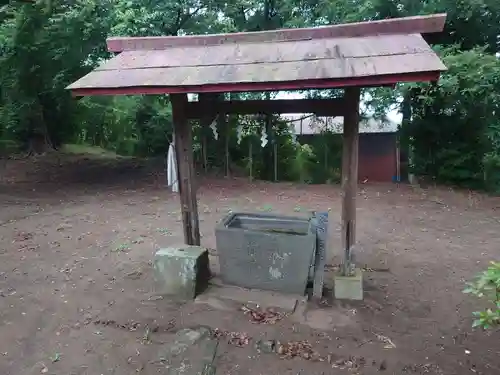 蛟蝄神社門の宮の手水舎