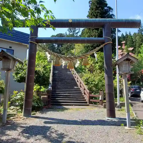 福島大神宮の鳥居