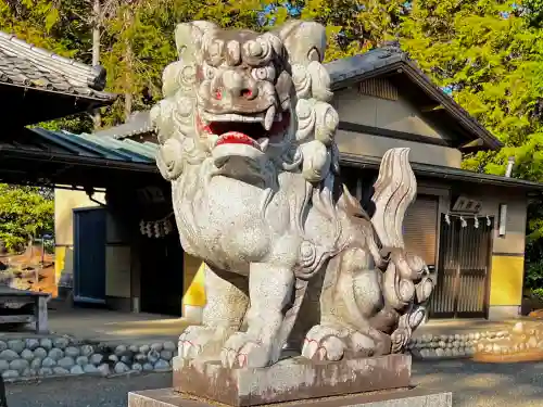 冨士浅間宮の狛犬