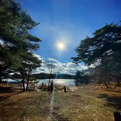 南湖神社の周辺