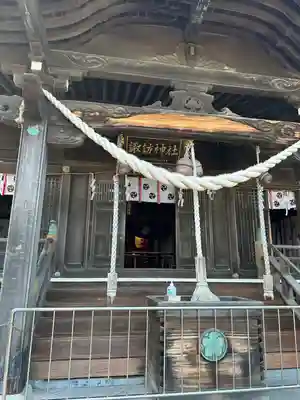 四倉諏訪神社の本殿・本堂