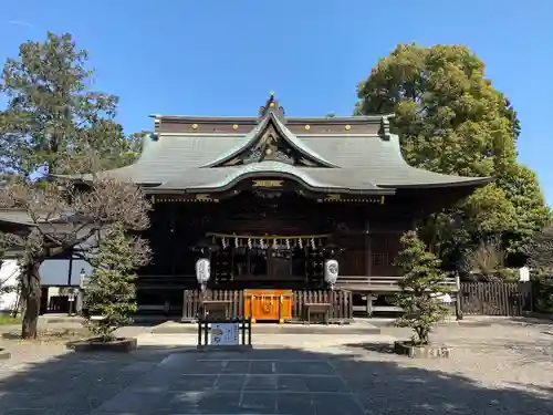 阿豆佐味天神社 立川水天宮の本殿・本堂