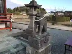 市来神社の狛犬