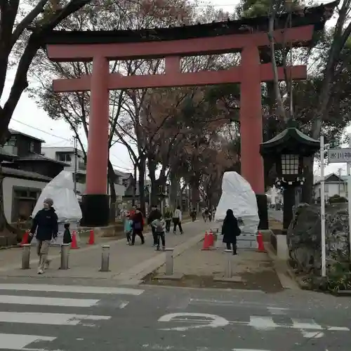 武蔵一宮氷川神社の鳥居