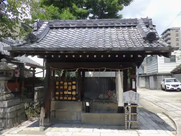 菅大臣神社の手水舎