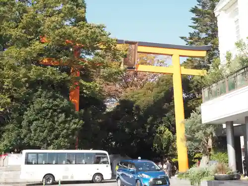 川越氷川神社の鳥居