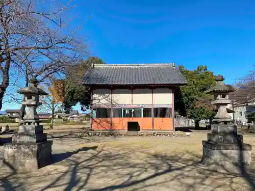 長幡部神社の本殿