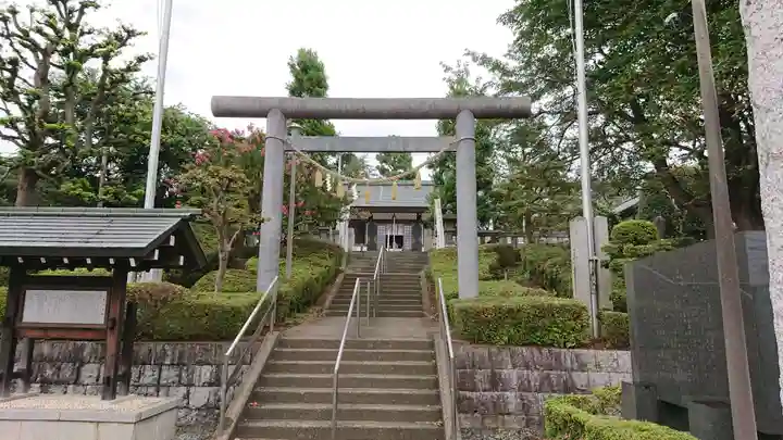 杉山神社の鳥居