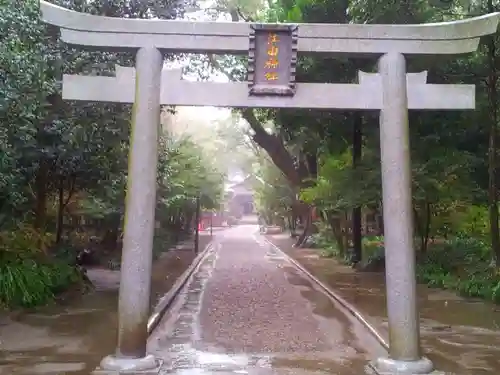 江田神社の鳥居