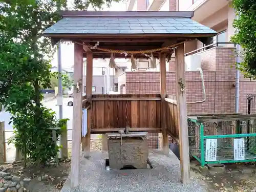 稲荷社（大生稲荷神社）の手水舎