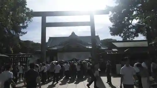 靖國神社の鳥居