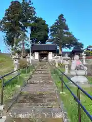 真城寺の山門