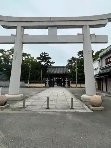 高砂神社の鳥居