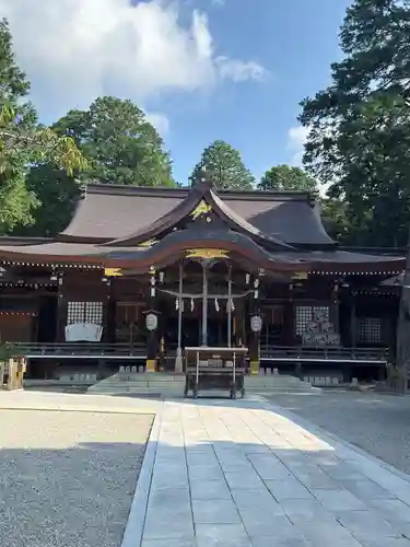 大麻比古神社の本殿・本堂