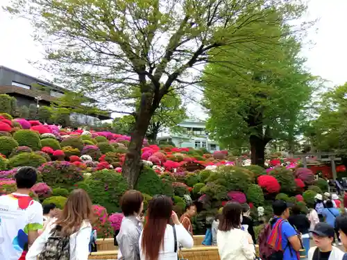 根津神社の庭園