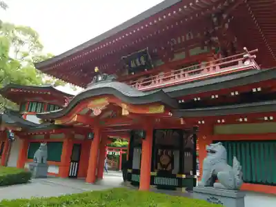 千葉神社の山門・神門