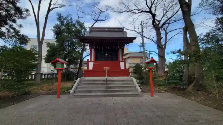 柞祖霊社の本殿・本堂