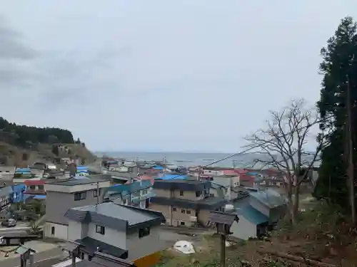 白符大神宮の景色