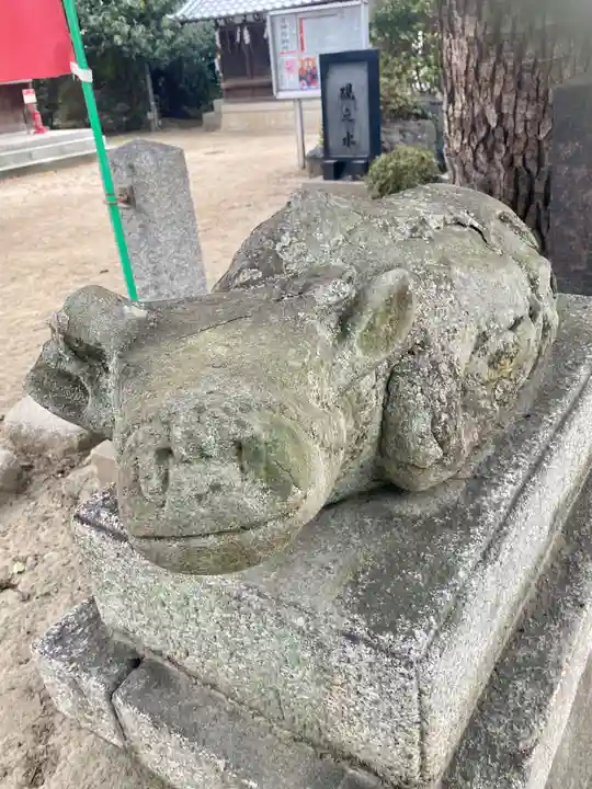 吉祥院天満宮の狛犬