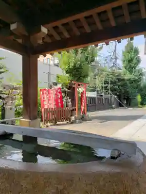 麻布氷川神社の手水舎