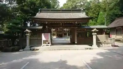 針名神社の山門・神門