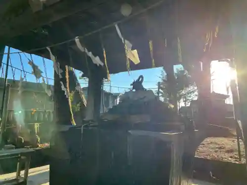 小室浅間神社の手水舎