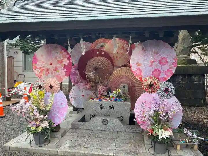 札幌諏訪神社の手水舎