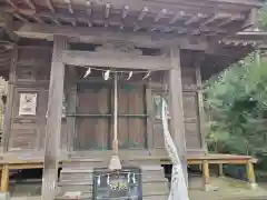 涌釜神社の本殿