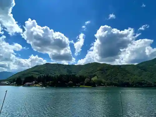 仁科神社の景色