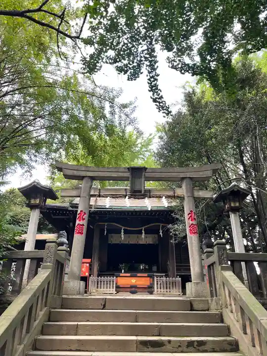 諏方神社の鳥居