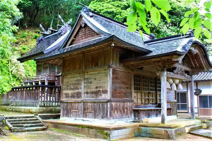田村神社の本殿・本堂