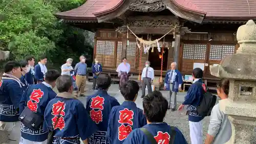 立鉾鹿島神社のお祭り