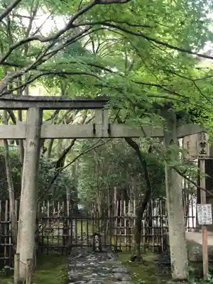 蓮華寺(洛北蓮華寺)の鳥居