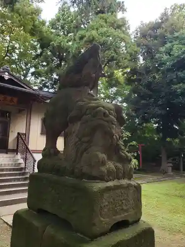 北城神明宮の狛犬