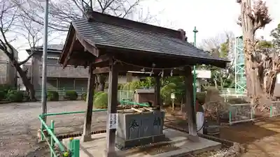 七郷神社の手水舎
