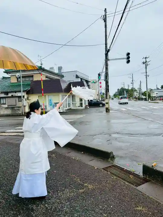 守りの神 藤基神社(新潟県)