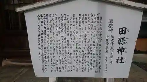 田縣神社の歴史